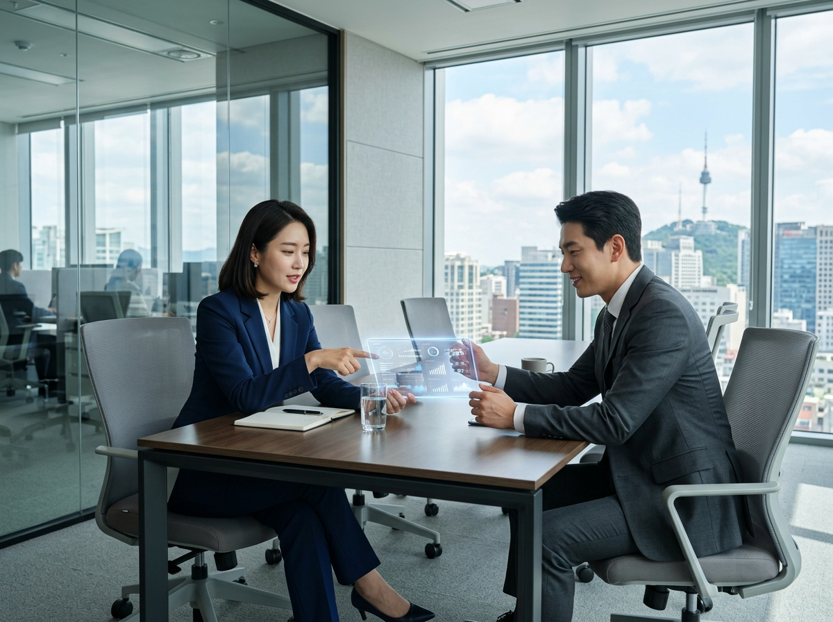 비즈니스 컨설팅 미팅